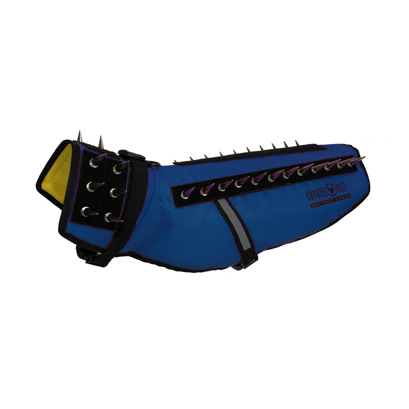 CoyoteVest CoyoteVest Vest White Smoke Medium / Royal Blue
