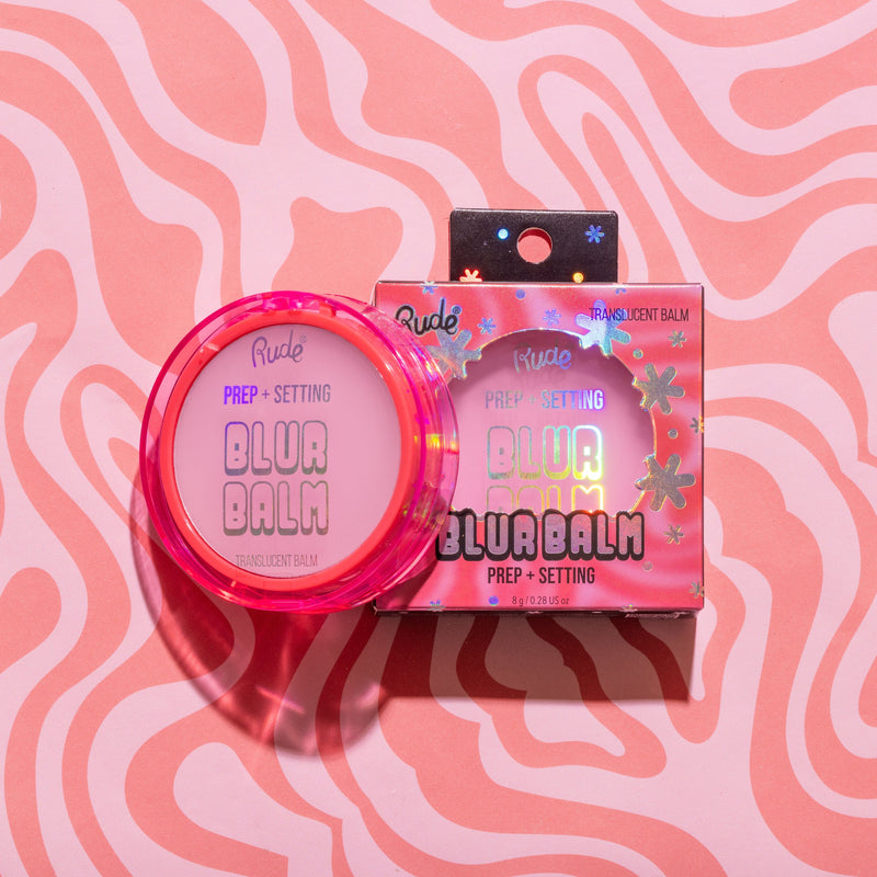 Rude Cosmetics Blur Balm - Prep + Setting Translucent Balm Primers Light Pink Blur Balm