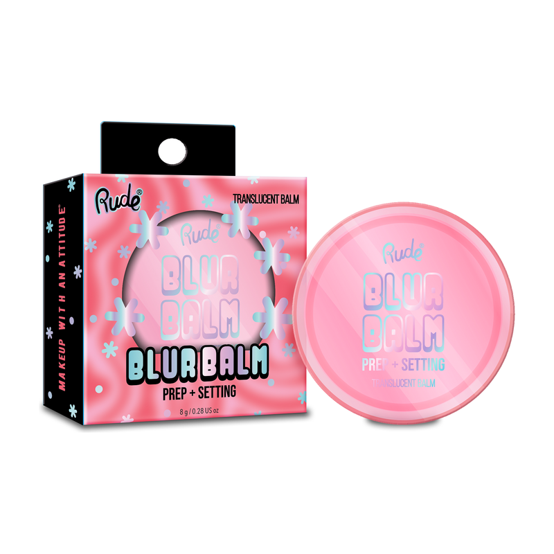 Rude Cosmetics Blur Balm - Prep + Setting Translucent Balm Primers White Smoke Blur Balm