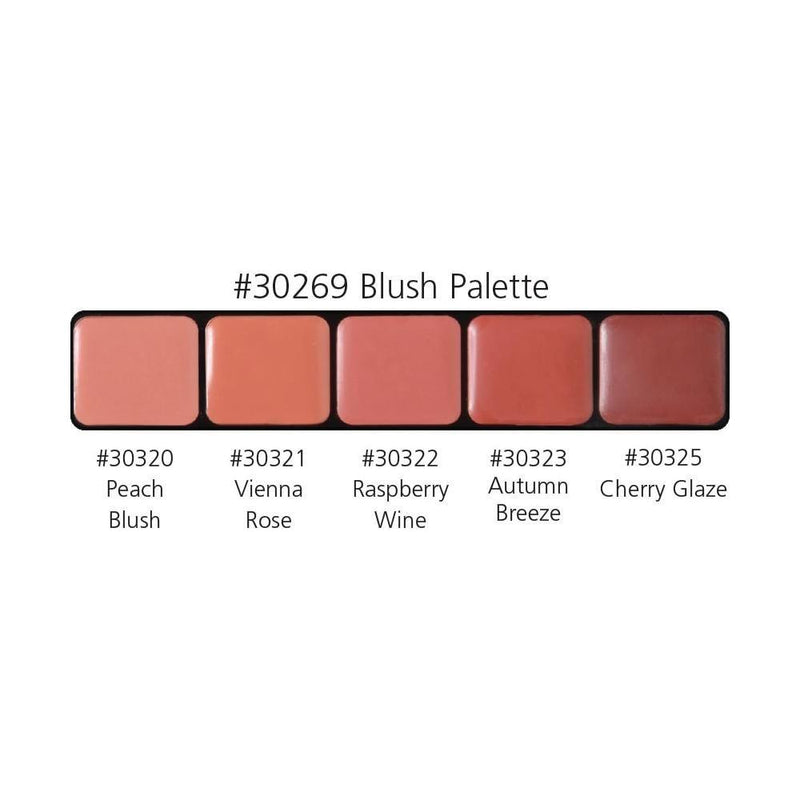 Graftobian Make-Up Company Glamour Crème™ Blush Palette Maroon