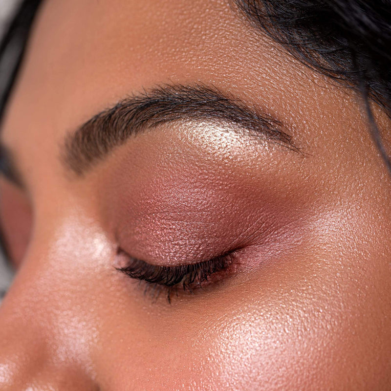 Chella chella + velabeauty blushing rose eyeshadow palette Brow & Eye Rosy Brown