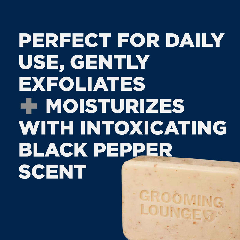 Grooming Lounge Grooming Lounge Our Best Smeller Body Bar 3-Pack (Save $5) Cleansing Bars, Scrub Bars Midnight Blue