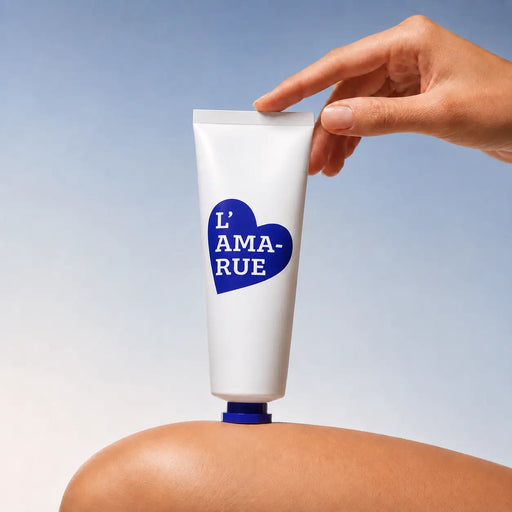 L'AMARUE The Body Cream Lotion & Moisturizer Light Steel Blue