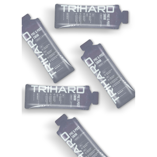 TRIHARD Travel Kit - Pre & Post Swim Body Lotion Pool Kit Light Gray Pool Kit