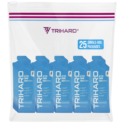 TRIHARD Travel Kit - After-Swim Body Wash Extra Boost Pool Kit Lavender Pool Kit