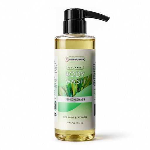 Garner's Garden Organic Body Wash Body Wash White Smoke Lemongrass / 16 oz (Recommended)
