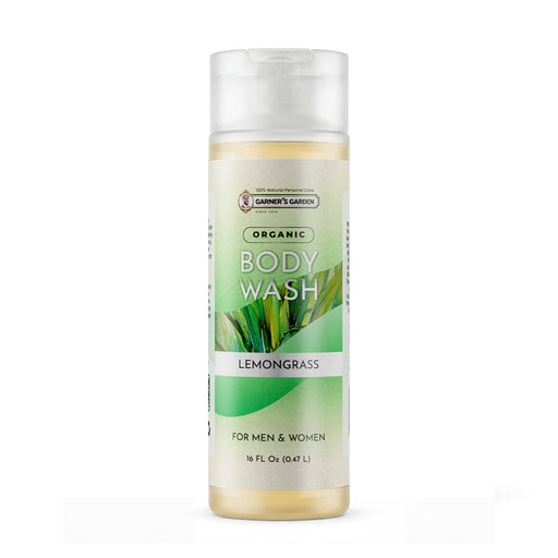 Garner's Garden Organic Body Wash Body Wash Light Gray Lemongrass / 16 oz (Recommended)