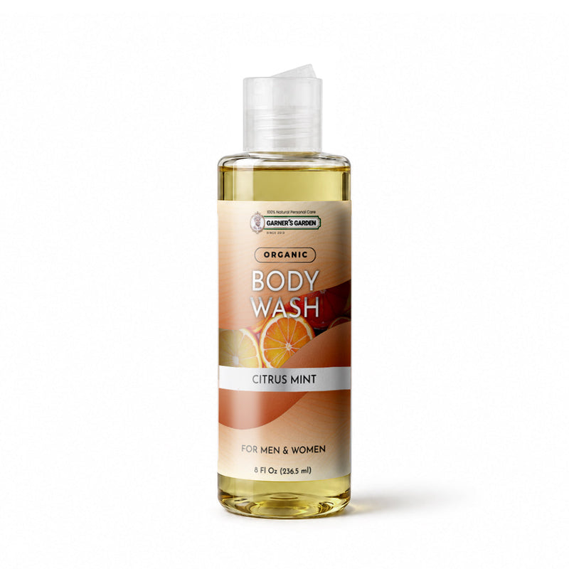 Garner's Garden Organic Body Wash Body Wash White Smoke Citrus Mint / 8 oz (try me)