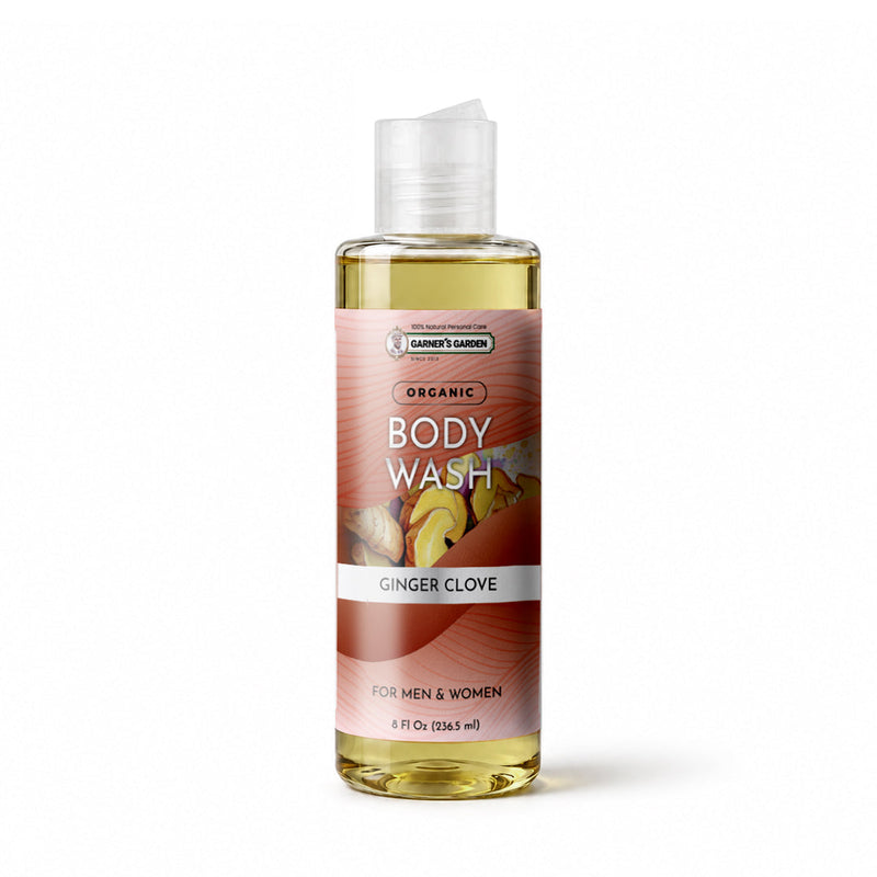 Garner's Garden Organic Body Wash Body Wash White Smoke Ginger Clove / 8 oz (try me)