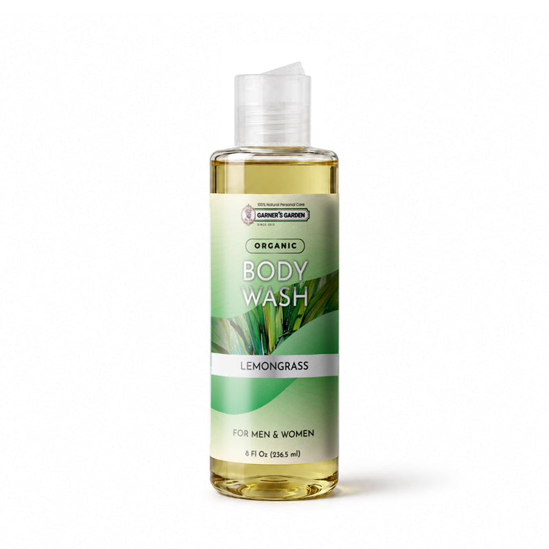 Garner's Garden Organic Body Wash Body Wash White Smoke Lemongrass / 8 oz (try me)