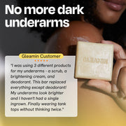 Gleamin Glow Body Bar Brightening Bar Black