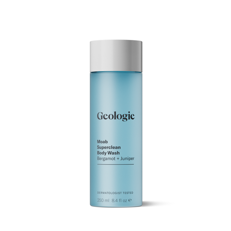 Geologie Superclean Body Wash Body Care Black Bottle / Moab / 1-Pack