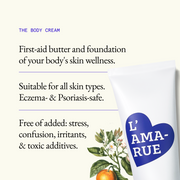 L'AMARUE The Body Cream Lotion & Moisturizer Seashell