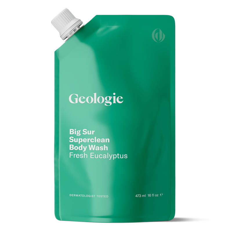 Geologie Superclean Body Wash Body Care Sea Green Refill Pouch / Big Sur / 1-Pack