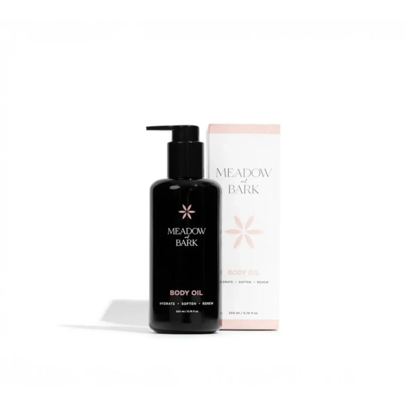 Meadow and Bark Limited Edition Body Oil: Abundance White Smoke 200ml,100ml,50ml