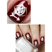 UberChic Beauty Boho Chic Alphabet Stamping Plate Gray