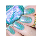 UberChic Beauty Boho Blues - Holographic Polish Regular Polish Thistle