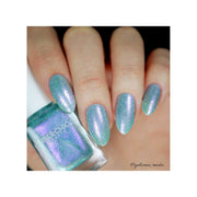UberChic Beauty Boho Blues - Holographic Polish Regular Polish Rosy Brown