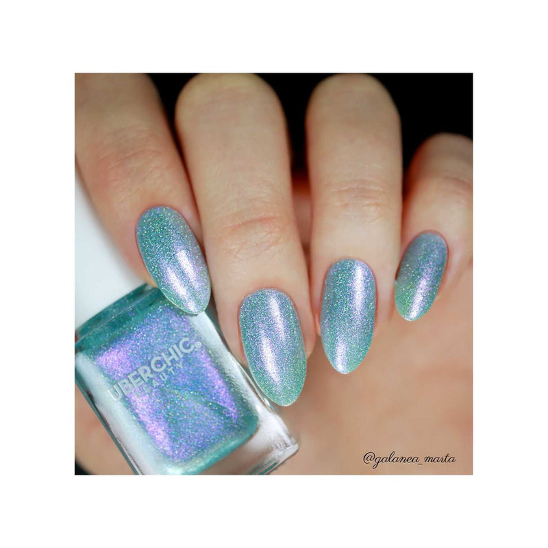 UberChic Beauty Boho Blues - Holographic Polish Regular Polish Rosy Brown