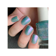 UberChic Beauty Boho Blues - Holographic Polish Regular Polish Rosy Brown