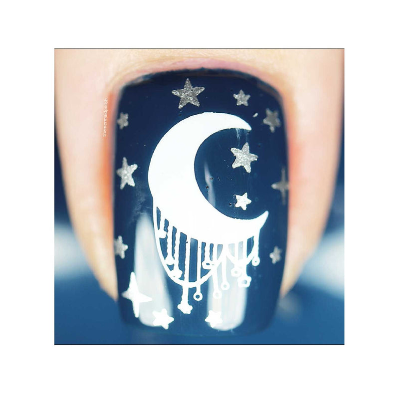 UberChic Beauty Boho Chic Stamping Plate Dark Slate Gray