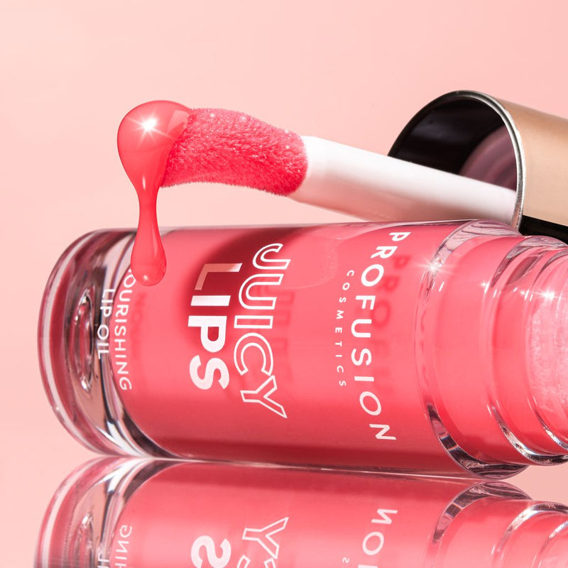 Profusion Cosmetics Juicy Lips Lips Light Coral Radiant Rose,Wild Watermelon,Black Cherry