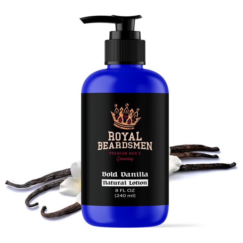Royal Beardsmen Bold Vanilla Natural Lotion Lotion Light Gray