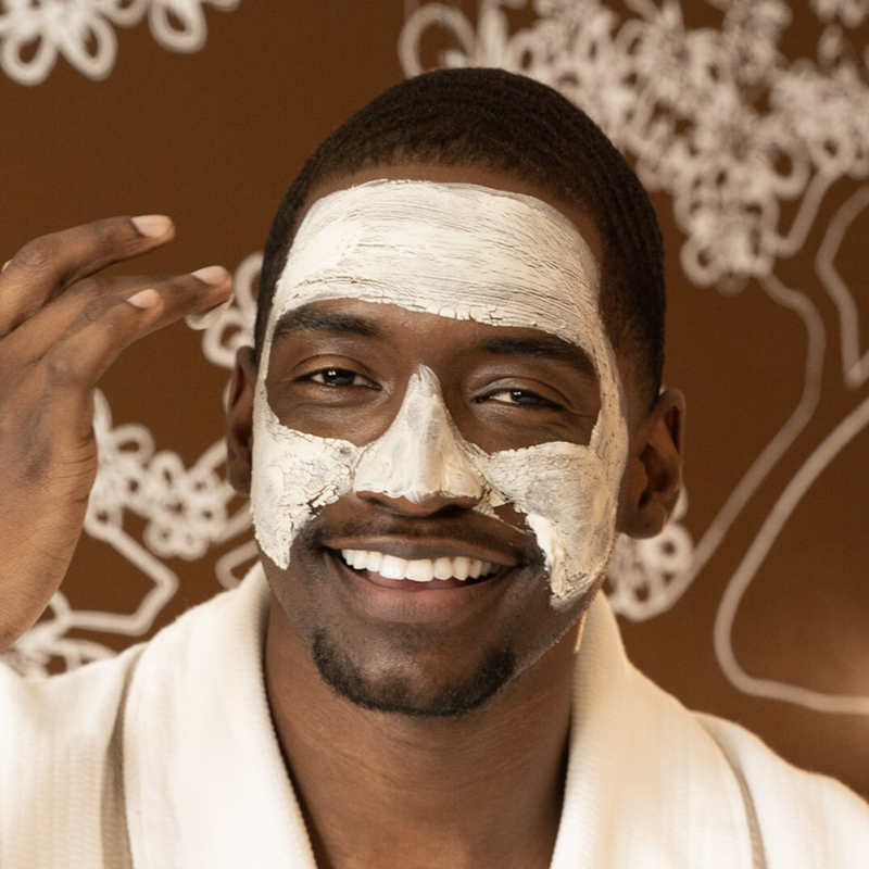 Boldenusa.com Bolden Clay Mask | Sulfur & Willow Bark Acne Treatment for Clear Skin Facial Line Dark Olive Green
