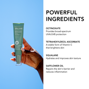Boldenusa.com Bolden Sunscreen Moisturizer | SPF 30 with Vitamin C, No White Cast Facial Line White Smoke
