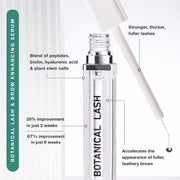 Contours Rx Botanical Lash & Brow Serum Lash & Brow Growth Serum White Smoke 1 Pack / none,2 Packs / none,3 Packs / none