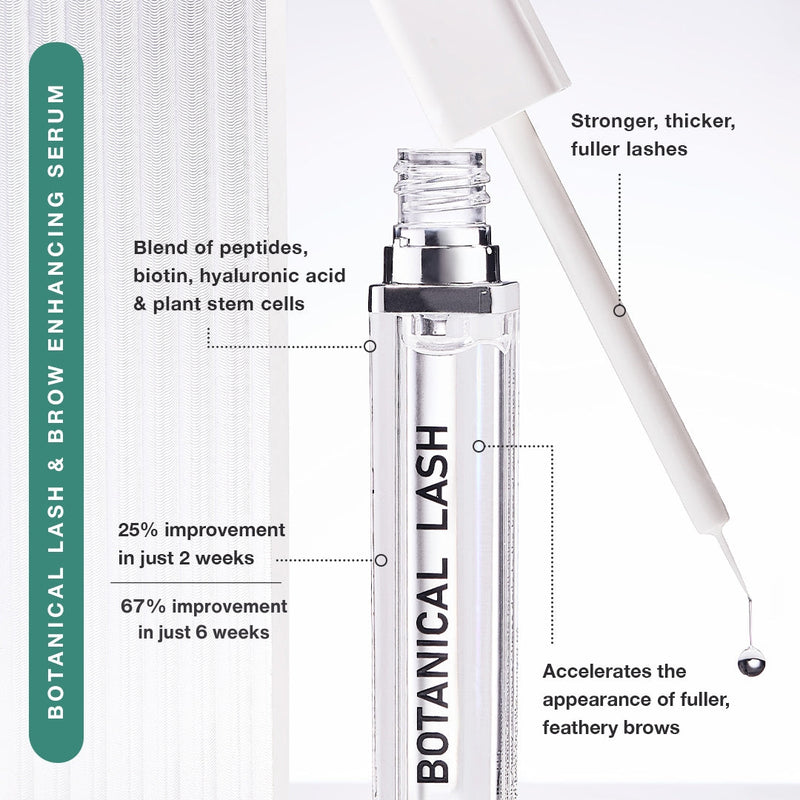 Contours Rx Botanical Lash & Brow Serum Lash & Brow Growth Serum White Smoke 1 Pack / none,2 Packs / none,3 Packs / none