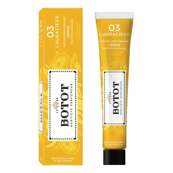 Botot Botot 04 L'Audacieux Citron Flavored Toothpaste 75ml Toothpaste White Smoke