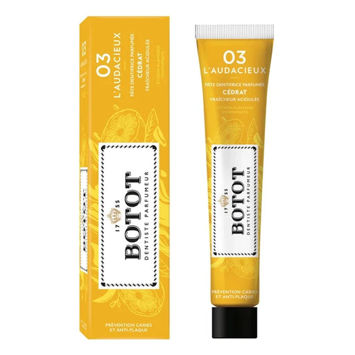 Botot Botot 04 L'Audacieux Citron Flavored Toothpaste 75ml Toothpaste White Smoke