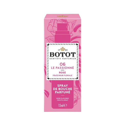 Botot Botot Rose 06 Mouth Spray 15ml Oral Care White Smoke