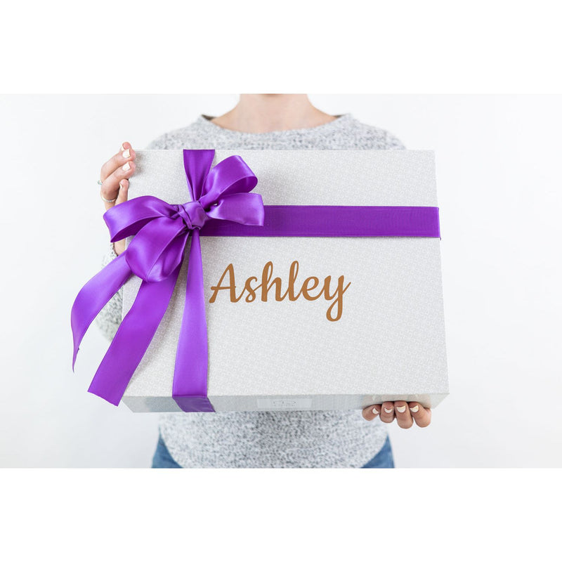 Lizush Birthday Gift Basket, Pampering Birthday Gift Box Gift set for new mom Lavender Yes