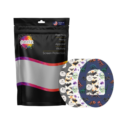 Peelz Boys Halloween Variety Pod Patch Tape - Pump Peelz Patch Medical Tape White Smoke 12-Pack (Set of 12 Patches),4-Pack (Set of 4 Patches)