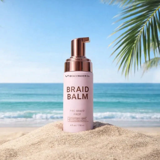 The Beachwaver Co. Braid Balm Pre-Braid Prep Hair Care Pale Turquoise