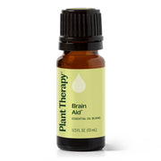 Plant Therapy Brain Aid Essential Oil Blend Essential Oil White Smoke 10 mL,30 mL