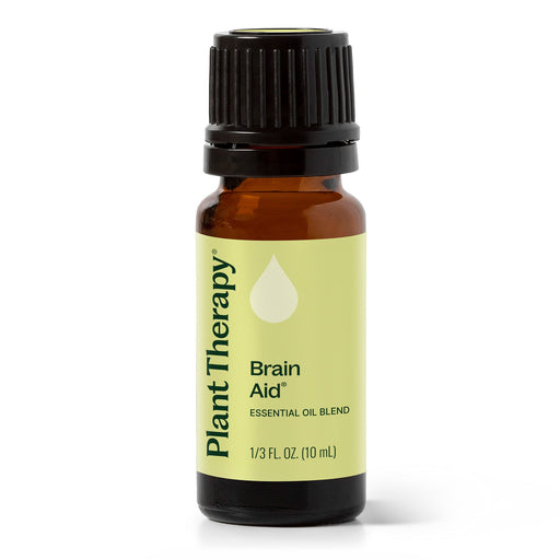 Plant Therapy Brain Aid Essential Oil Blend Essential Oil White Smoke 10 mL,30 mL