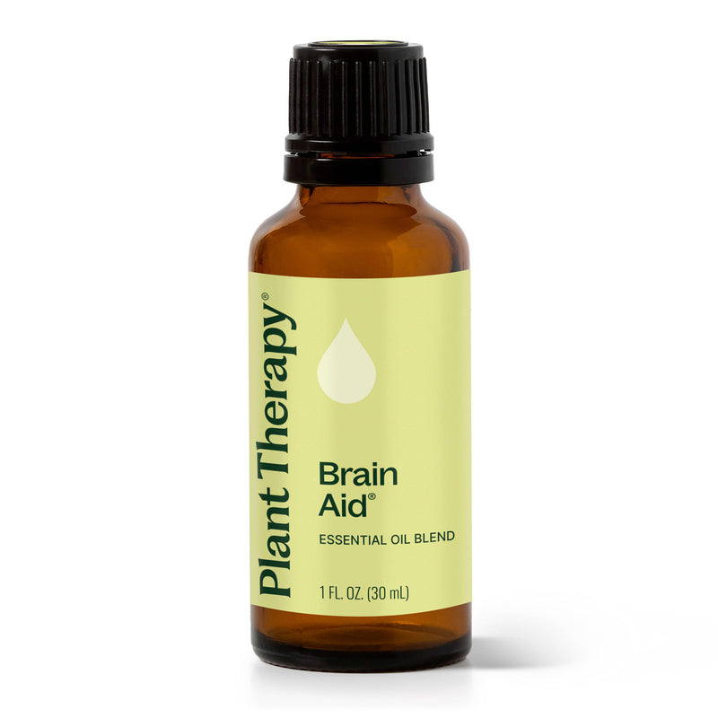 Plant Therapy Brain Aid Essential Oil Blend Essential Oil White Smoke 10 mL,30 mL