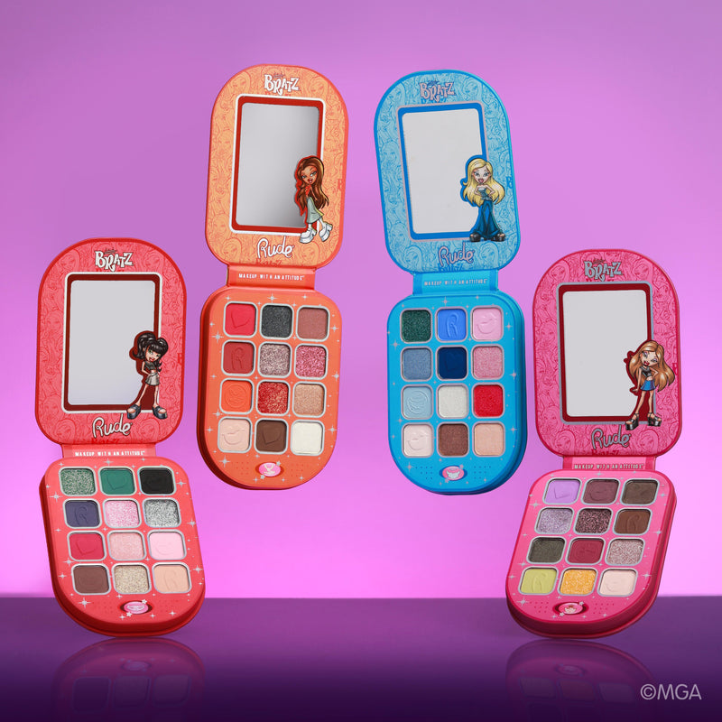 Rude Cosmetics Bratz Sasha Eyeshadow Palette - Bunny Boo Eyeshadow Palettes Orchid