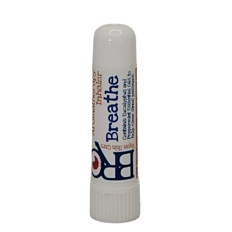 By Robin Creations Breathe Cold Care Aromatherapy Inhaler Aromatherapy Dark Gray Plastic - without a keychain