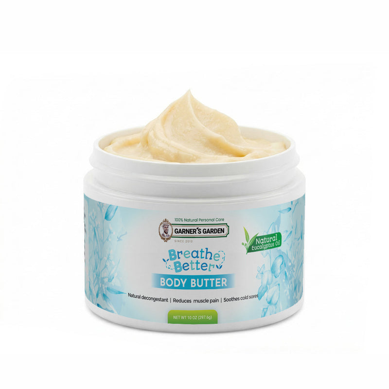 Garner's Garden Breathe Better Butter Body Butter White Smoke Breathe Better Butter 10oz