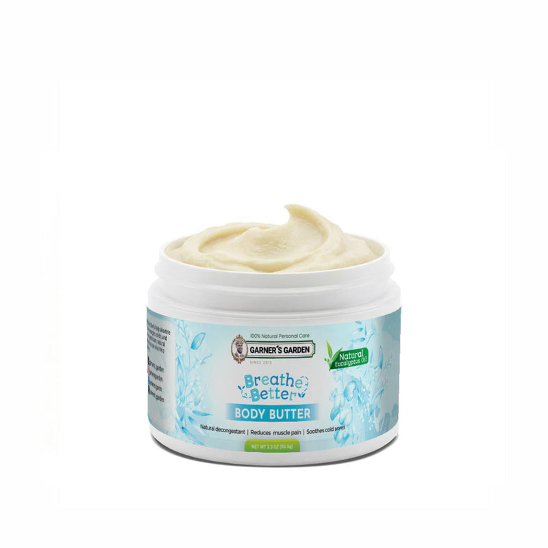 Garner's Garden Breathe Better Butter Body Butter White Smoke Breathe Better Butter 3oz
