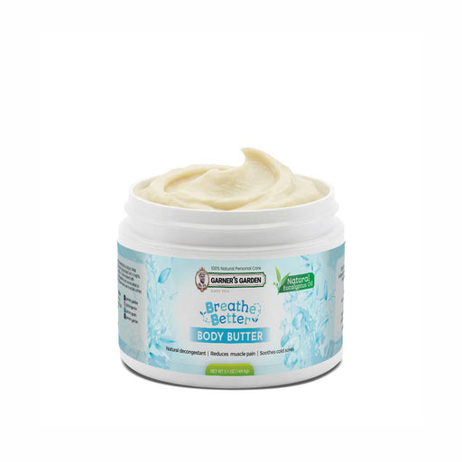Garner's Garden Breathe Better Butter Body Butter White Smoke Breathe Better Butter 5oz