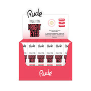 Rude Cosmetics Under Eye Primer Paper Display, 24pcs Wholesale Set White Smoke