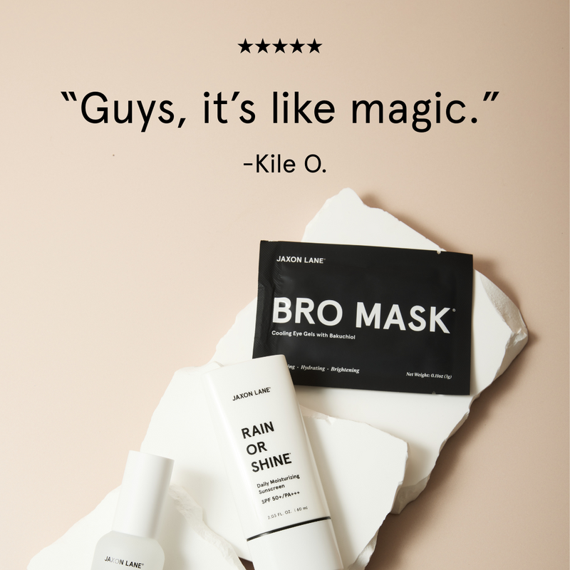 JAXON LANE Bro Mask Eye Gels - Cooling Eye Gels (6 Pack) Mask Light Gray