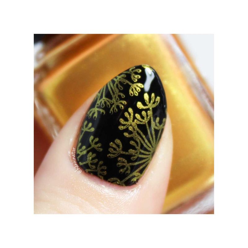 UberChic Beauty Satin Brass - Stamping Polish Stamping Polish Dark Khaki