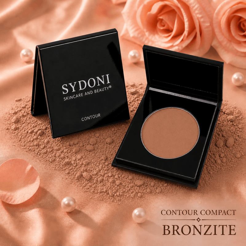 Sydoni Skincare and Beauty SYDONI CONTOUR POWDER-SINGLE PALETTE Net. Wt. 0.04kg Pressed Powder Black BRONZITE-Cool Taupe
