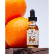 Brooklyn Grooming Wild orange and Cedar wood grooming oil Beard oil Dark Slate Gray 1 oz. Full size